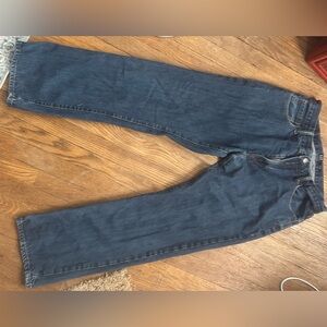 GAP Men's Relaxed Fit Dark Blue Jeans